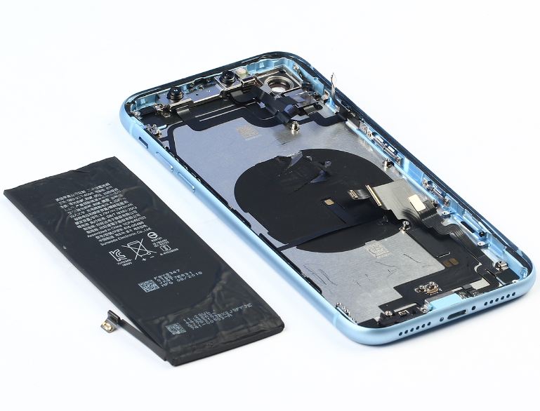 iphonexr无线充电线圈位置