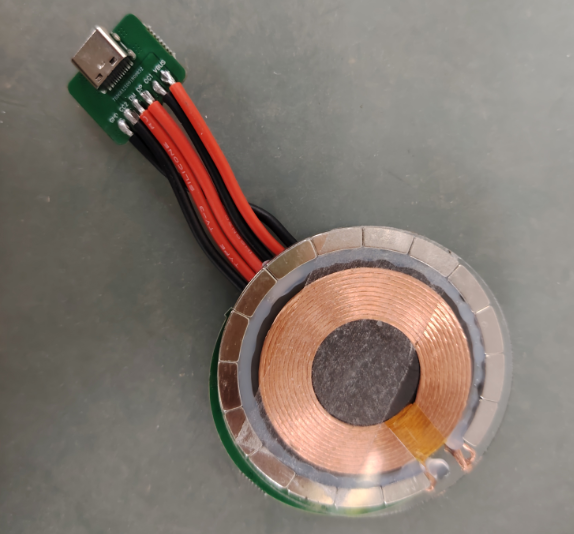 车载无线充25w模块(英集芯IP6802B) 车载无线充25w模块(英集芯IP6802B)