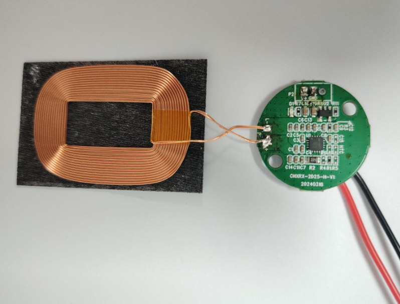 无线充电线圈接收端
